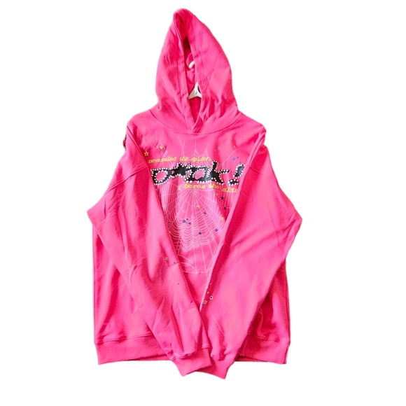 youngthug Other - Sp5der Pink hoodie